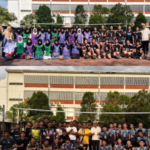 球场连结友谊｜吉华独中与Maktab Mahmud展开男女排球跨校友谊赛